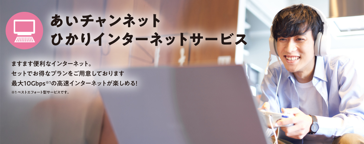 あいチャンネットひかりインターネットサービス