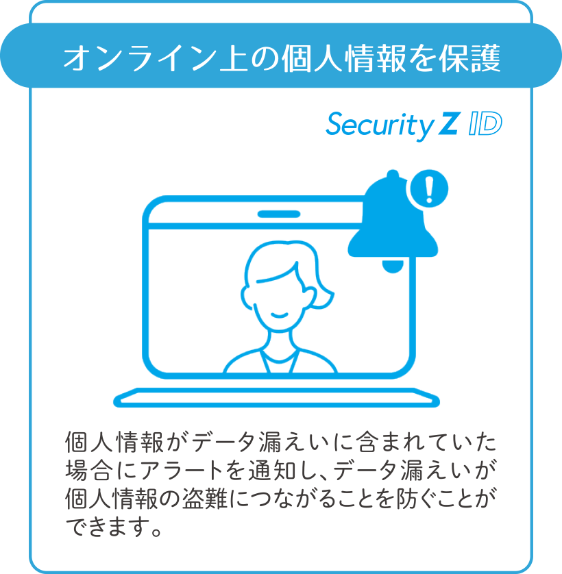 オンライン上の個人情報を保護